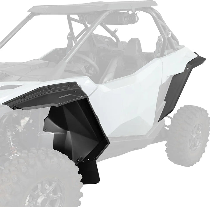 KEMIMOTO XXL Fender Flares with Lower Splash Plates for Polaris RZR PRO XP 2025+
