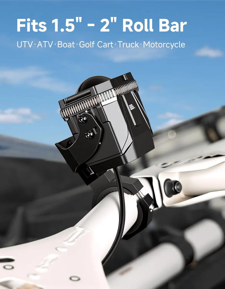 UTV/ATV Universal RGB Whipless LED Whip Lights with Turn Signal