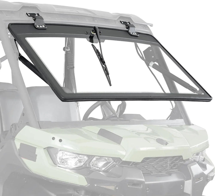 Power Flip Glass Windshield Fits Can-Am Defender