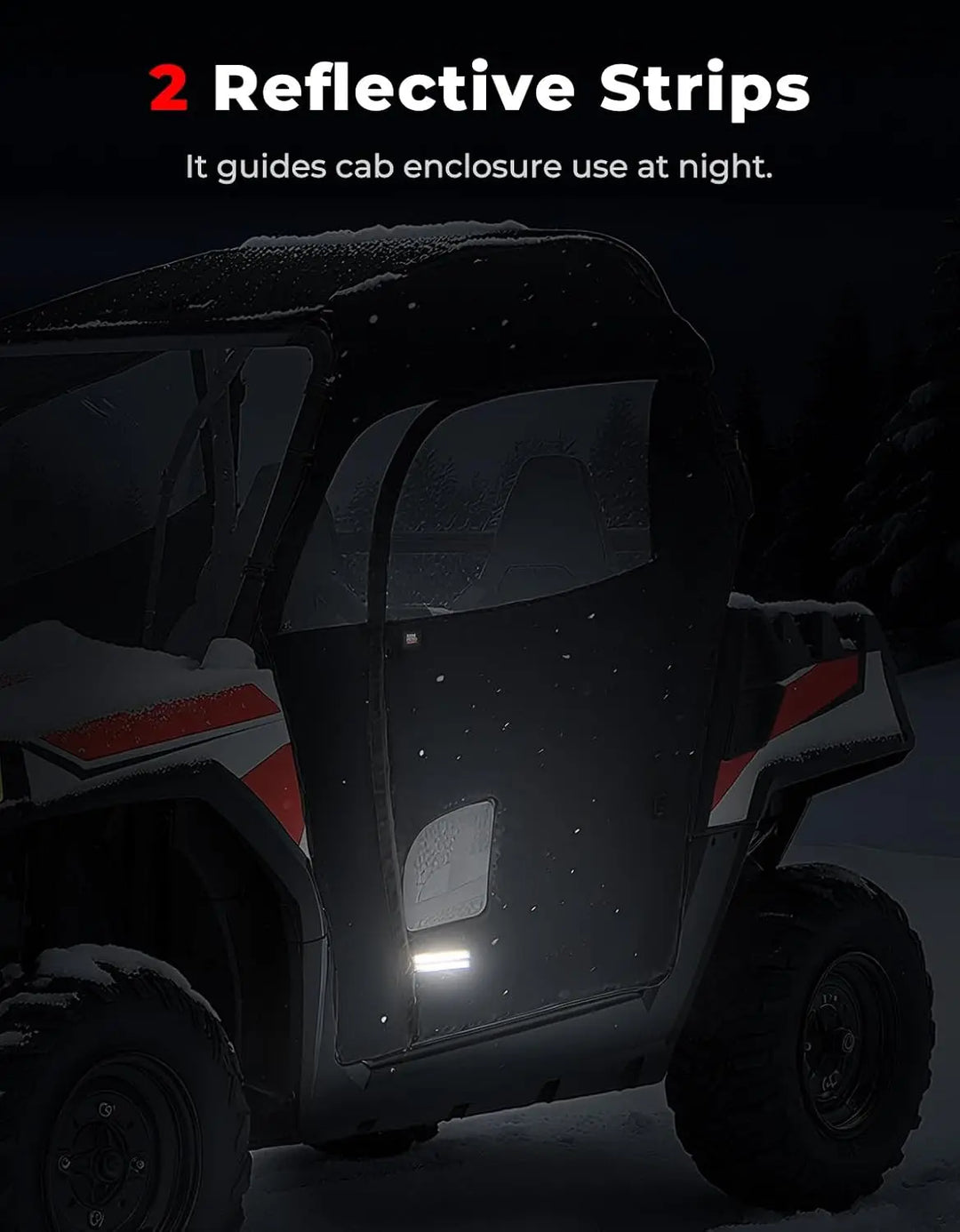 UTV Soft Cab Enclosure for RZR 570/Trail 570/800/S 800/900