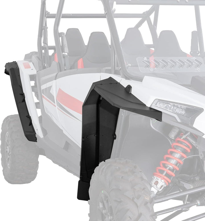 Fender Flares 8.5" Extended Mud Flaps for 2024-2025 Polaris RZR XP 4 1000 (4PCS) - Kemimoto