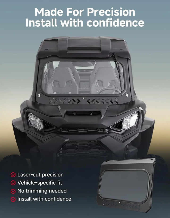 7mm Glass Windshield for Can-Am Commander & Commander MAX