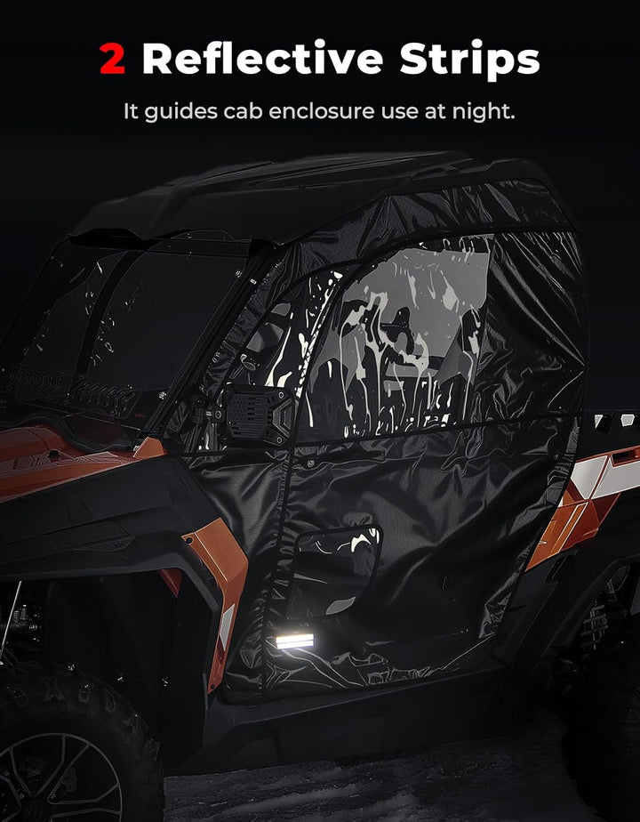 Soft Cab Enclosure Doors for CFmoto ZForce 500 | 800 | 1000