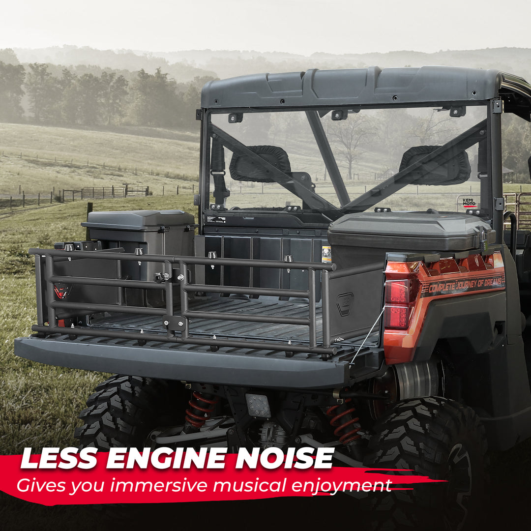 Hard Coated Rear  Windshield for Polaris Ranger XP/Crew