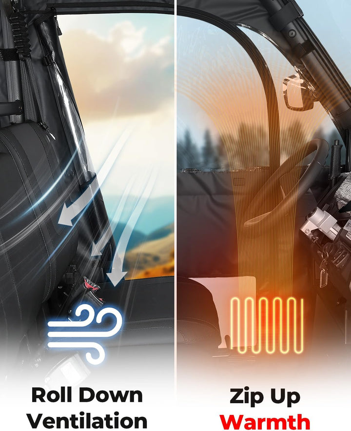 Soft Cab Enclosure Doors for CFMOTO UForce 1000XL