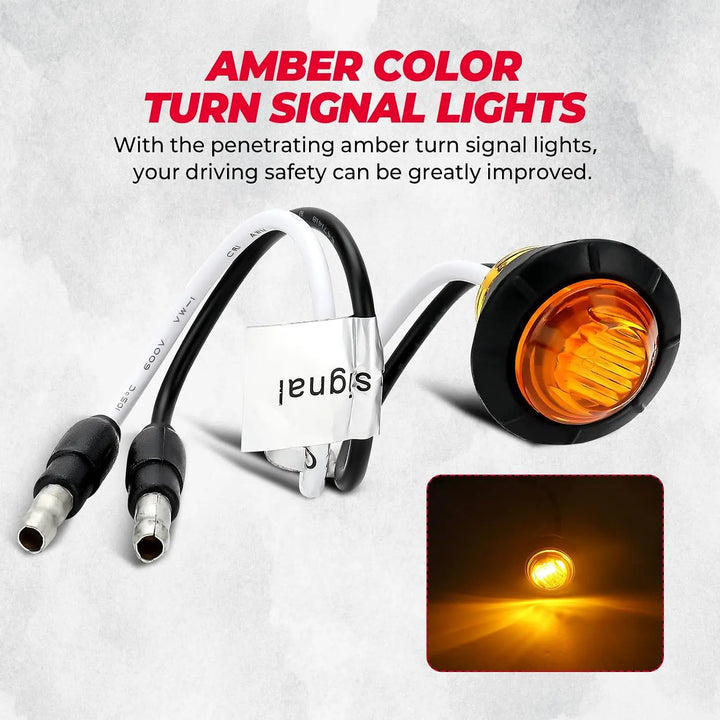 Universal Turn Signal Kit with Turn Switch & 105D Horn