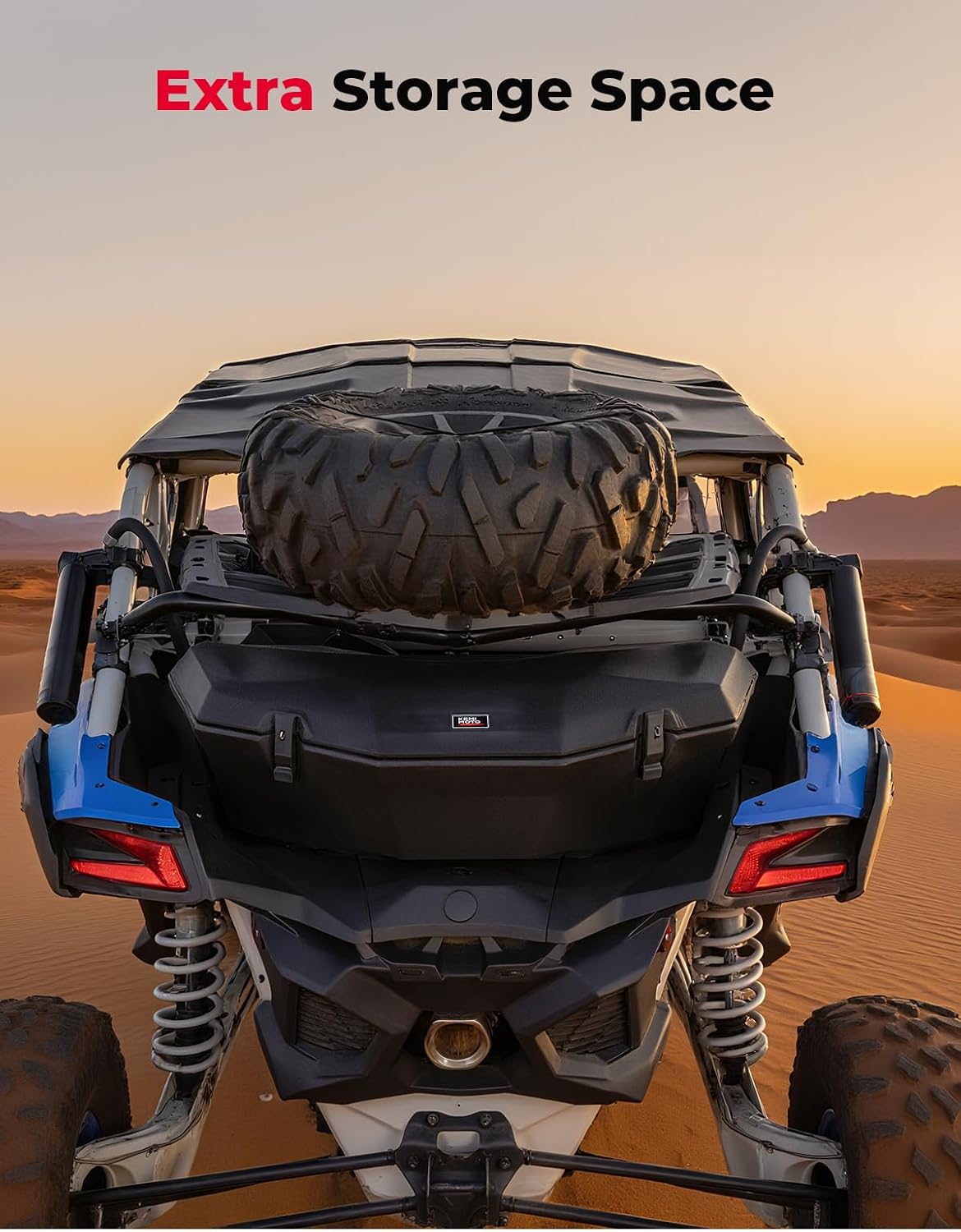 LinQ Pivoting Rack Spare Tire Rack for Can Am X3 / X3 Max