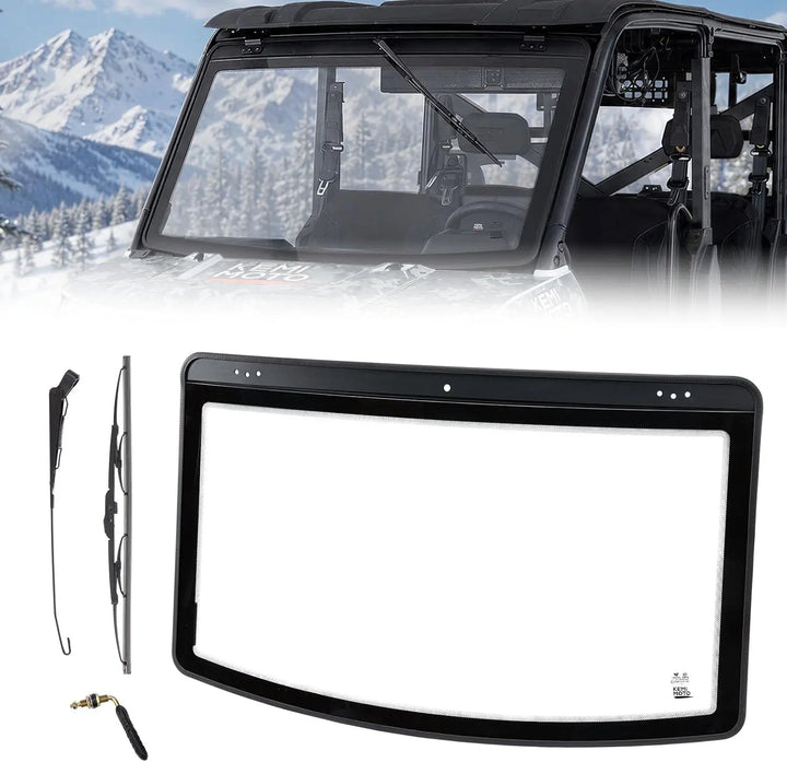 UTV 7mm Glass Windshield with Electric Wiper For Cfmoto ZForce 950 G2|800