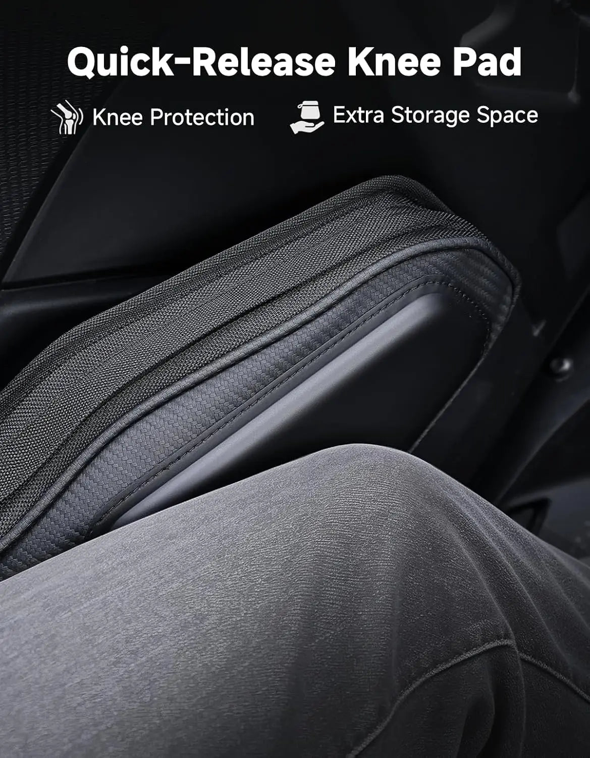 Front Door Storage Bags with 5mm Knee Pads for Polaris RZR Pro XP / Pro R / Pro S 2025-2026
