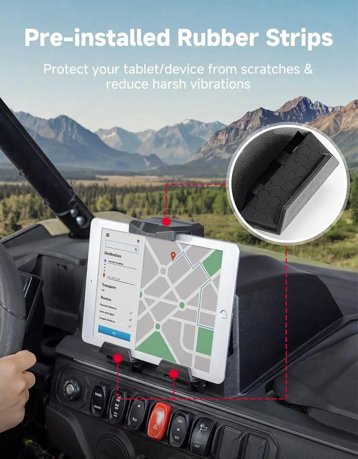 KEMIMOTO UTV Tablet Holder For CFMOTO ZForce G2（2023+）