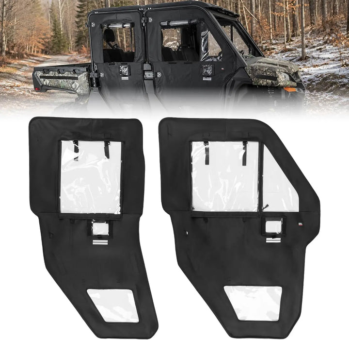 KEMIMOTO UTV Soft Doors with Steel Frame for CFMOTO UFORCE 1000 XL 2022–2026