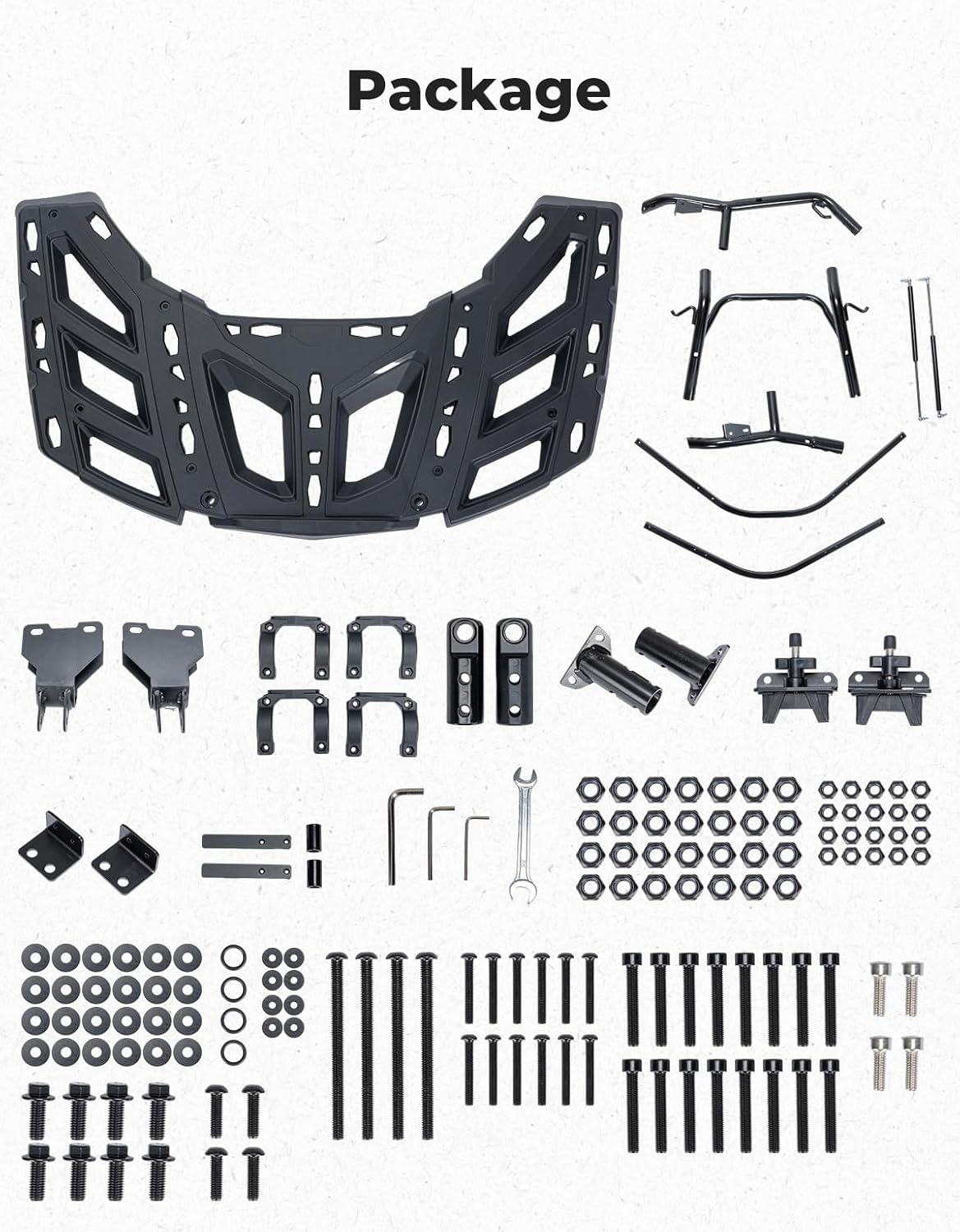 LinQ Pivoting Rack Spare Tire Rack for Can Am X3 / X3 Max