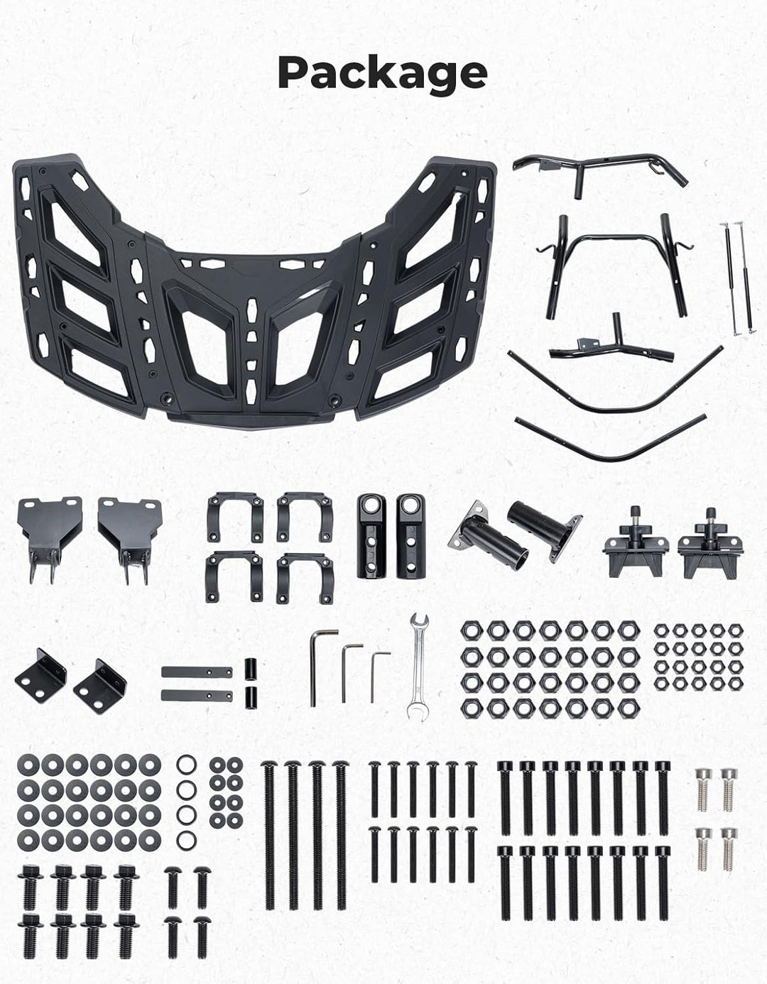 LinQ Pivoting Rack Spare Tire Rack for Can Am X3 / X3 Max