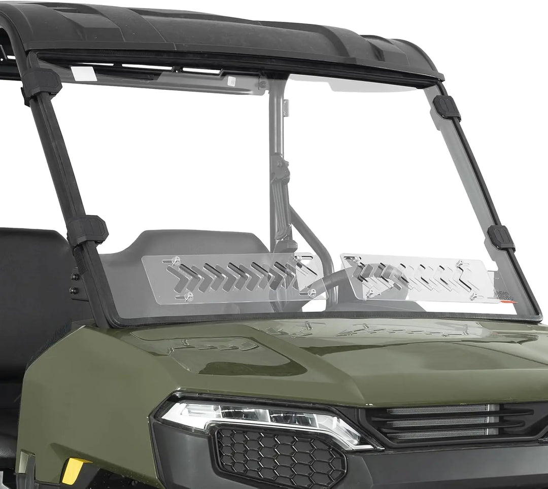 KEMIMOTO Vented Front Windshield for Polaris Ranger 500 2026–2027
