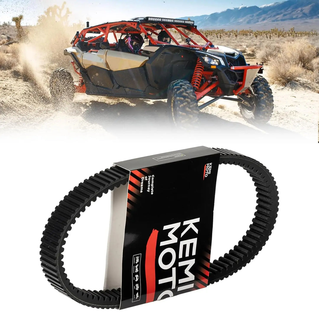 Drive Belt for Can-Am Maverick X3 Models Heavy-Duty CVT Belt Built for Smooth Engagement & Long-Lasting Performance