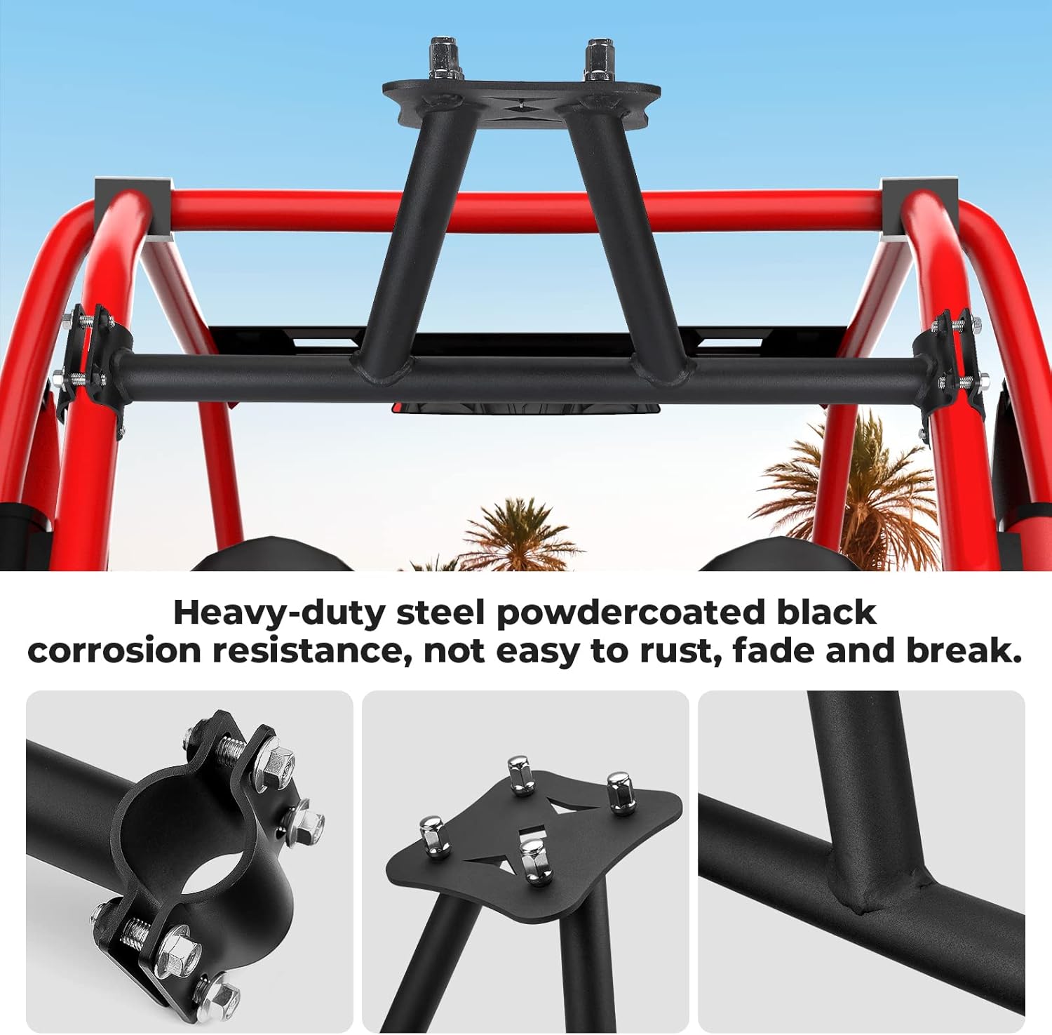 Spare Tire Carrier Mount for Polaris RZR XP 1000/4 1000 /Turbo
