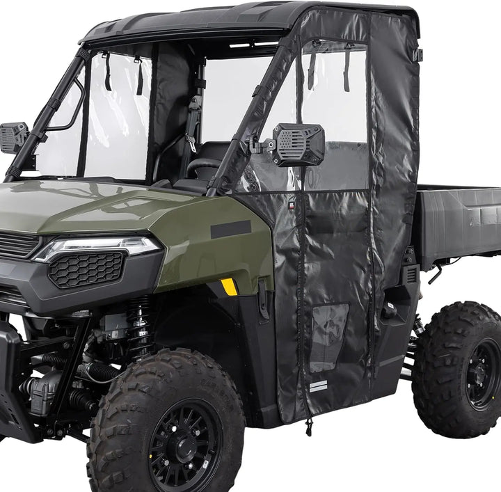 UTV Soft Doors for Polaris Ranger 500 2026, 2-Door Set