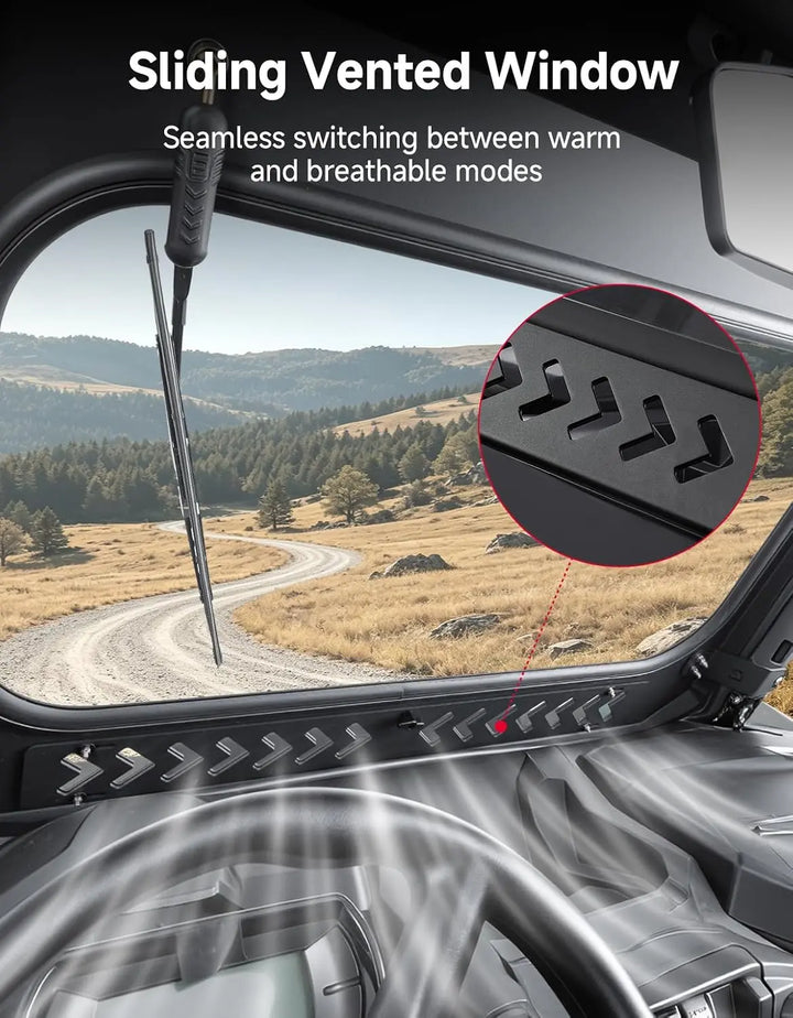 7mm Glass Windshield for Can-Am Commander & Commander MAX