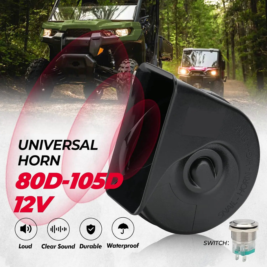 Universal Turn Signal Kit with Turn Switch & 105D Horn