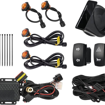 Universal Plug & Play Turn Signal Kit With Rocker Switch & 110D Horn