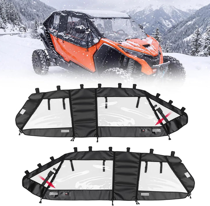 KEMIMOTO Soft Upper Door Cab Enclosure for CFMOTO ZFORCE Z10-4