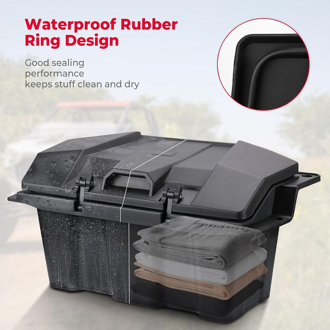 73 QT Rear Storage Bed Box for Polaris RZR PRO XP / 4 (2020-2026)
