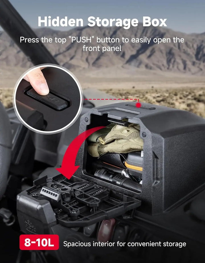 KEMIMOTO UTV Tablet Holder For CFMOTO ZForce G2（2023+）