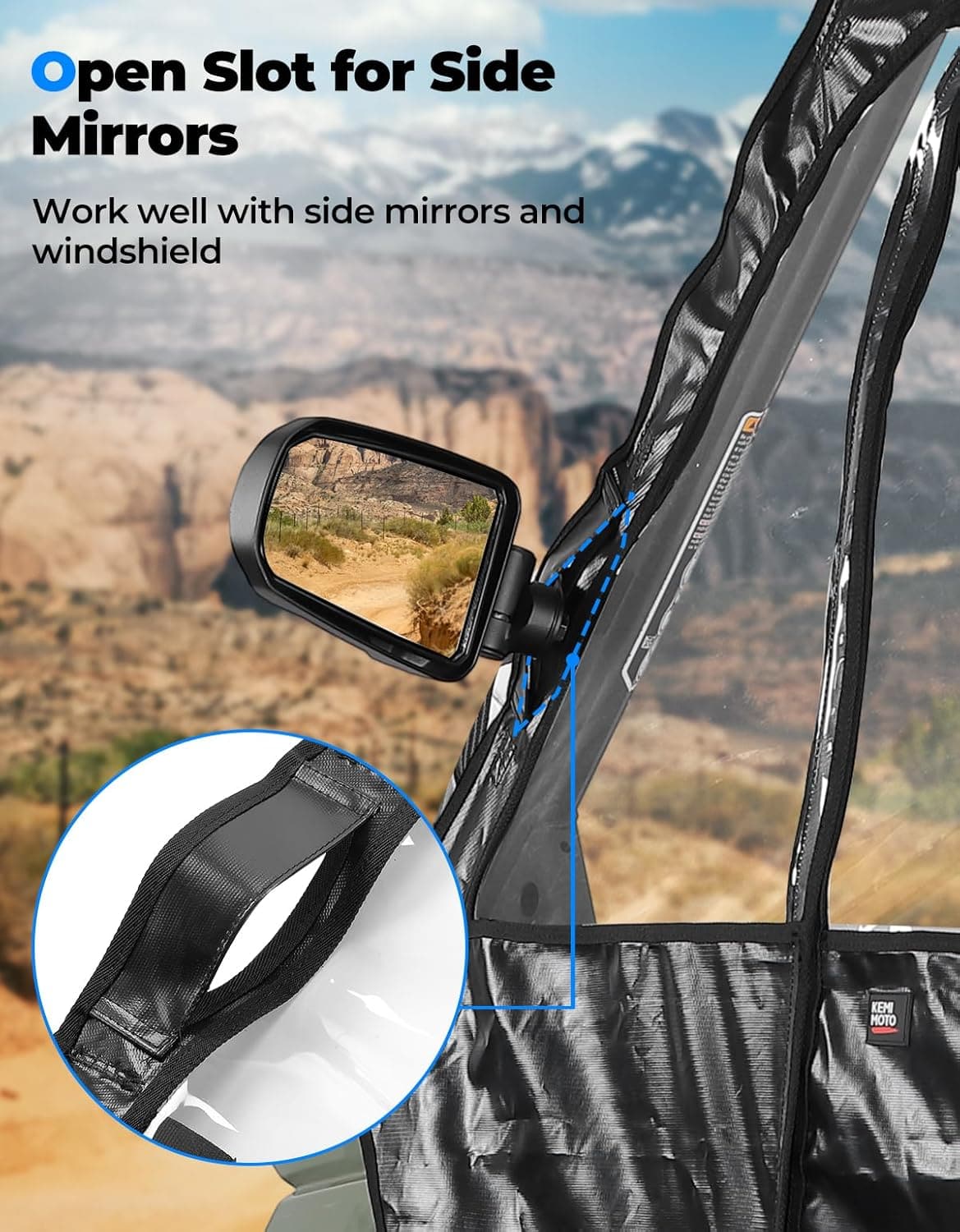 UTV Cab Enclosure for Polaris Ranger XP 1000 Crew 2019-2024