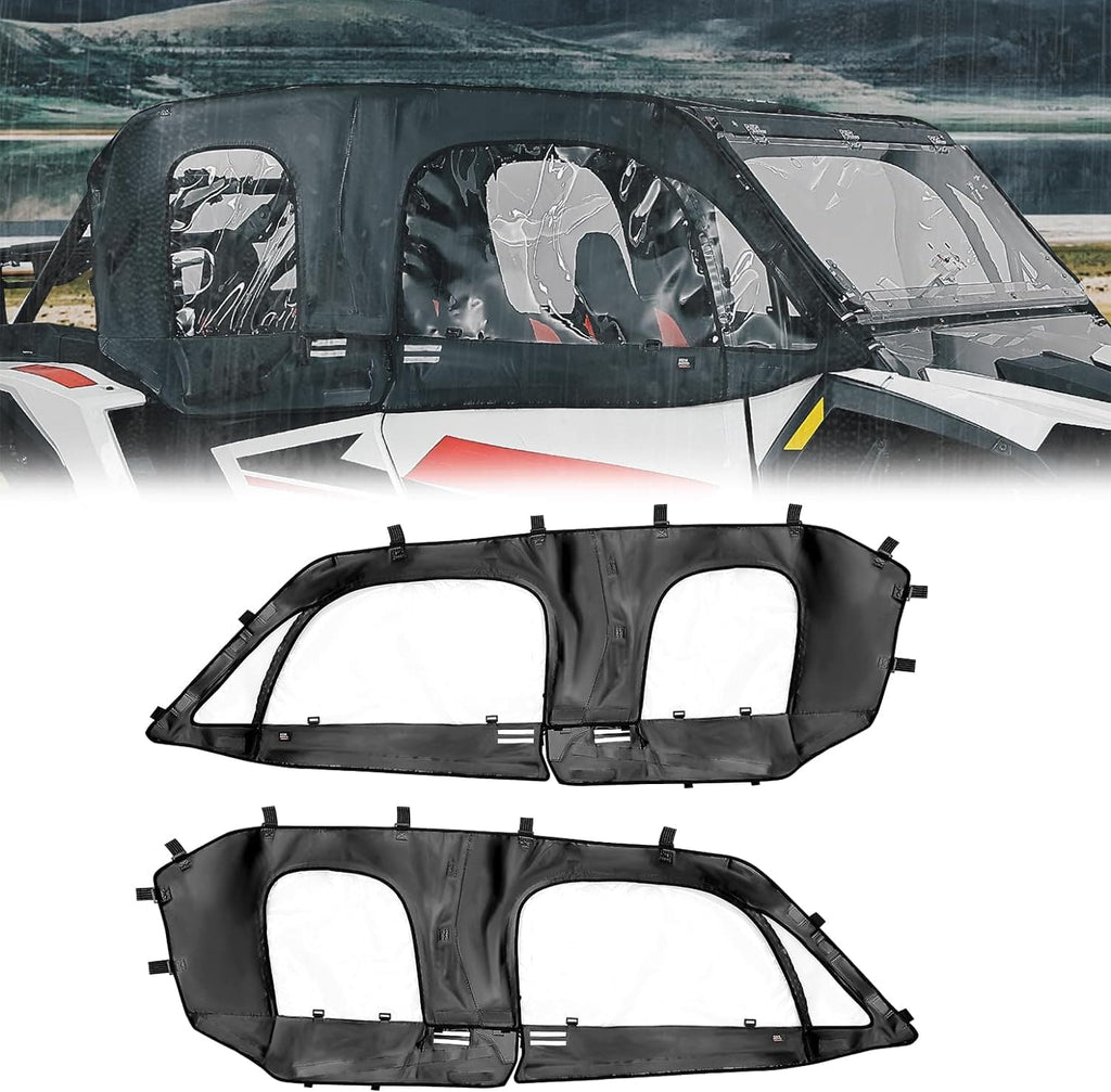 トップス Kapital multi border kanoko box poro KEMIMOTO Upper Doors with Steel Frame Compatible with Polaris
