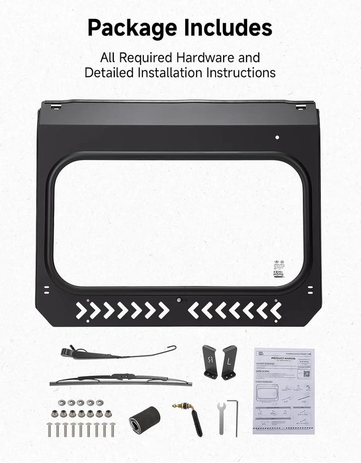 7mm Glass Windshield for Can-Am Commander & Commander MAX