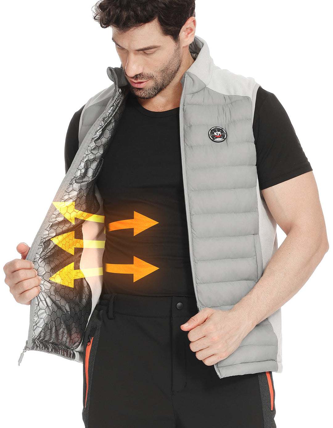 Thermal-Reflective Heated Vest for Men and Women