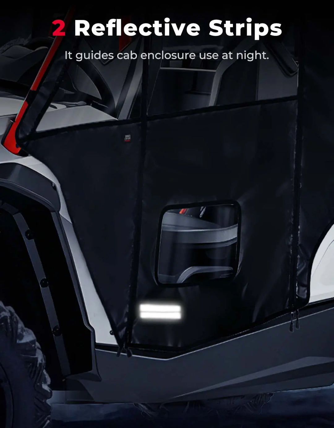 Soft Cab Enclosure Doors For Can-Am Commander (2011–2020)