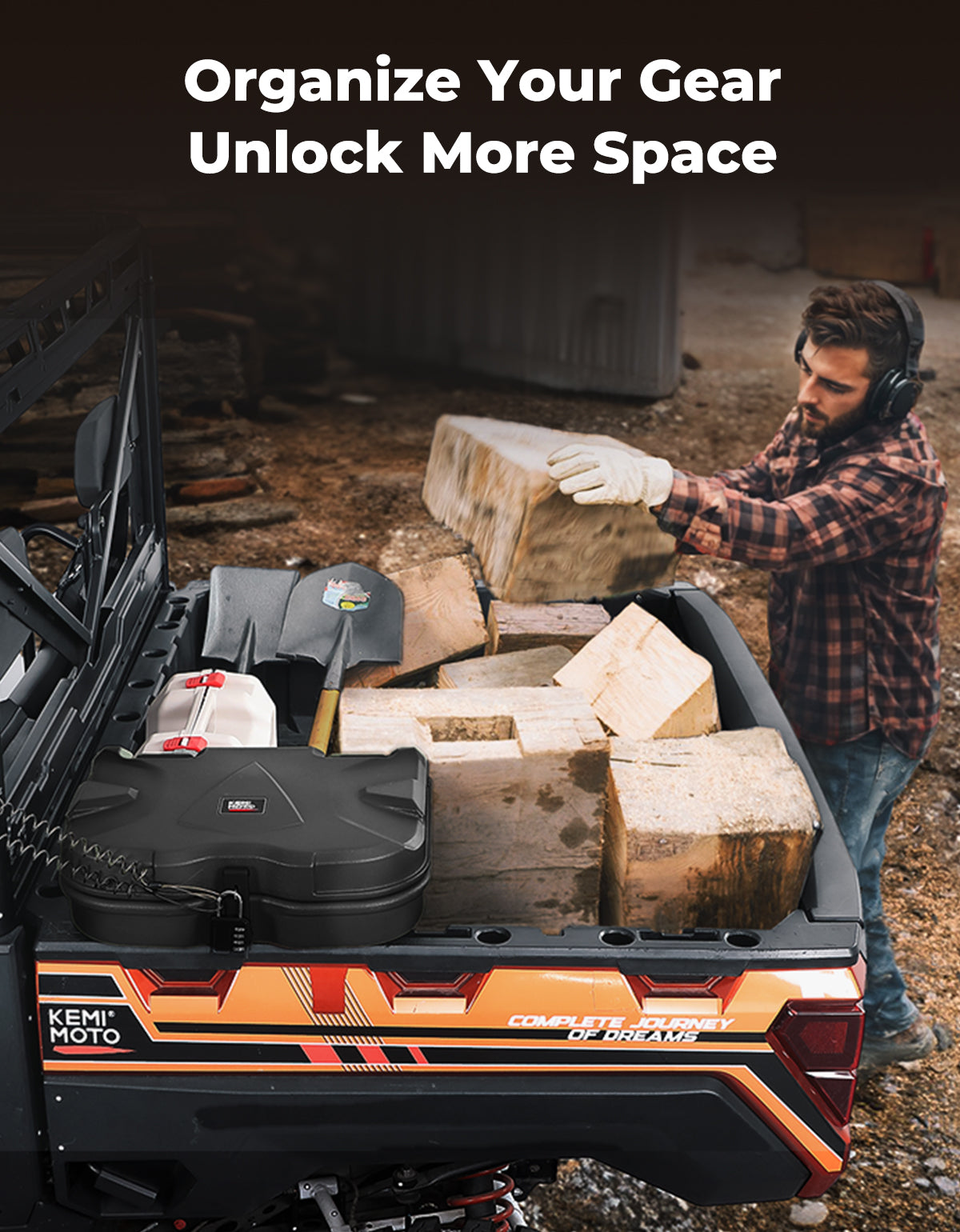 20L Cargo Storage Box (Driver Side) for Polaris Ranger/ General