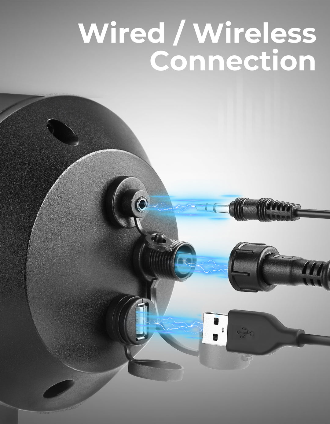 UTV Bluetooth Sound & Light Combo Kit for Can-Am / Polaris / CFMOTO (1.5"-2.25" Roll Bar)