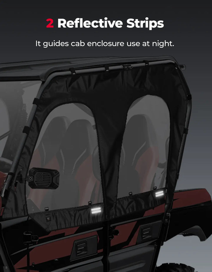 Soft Upper Doors For Kawasaki Teryx 4 800 |Teryx 4 S