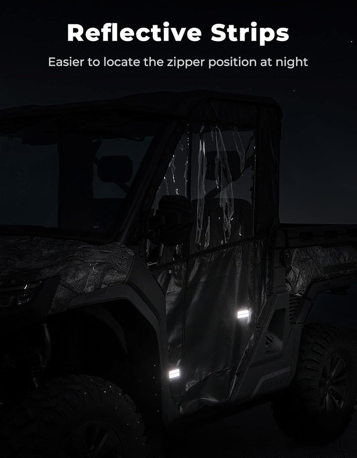 UTV Soft Full Doors Cab Enclosure for CFMOTO UFORCE U10 Pro