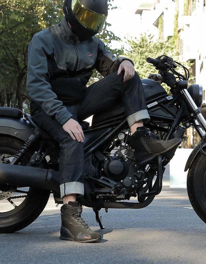 Men’s Ankle Motorcycle Boots For Riding & Travel