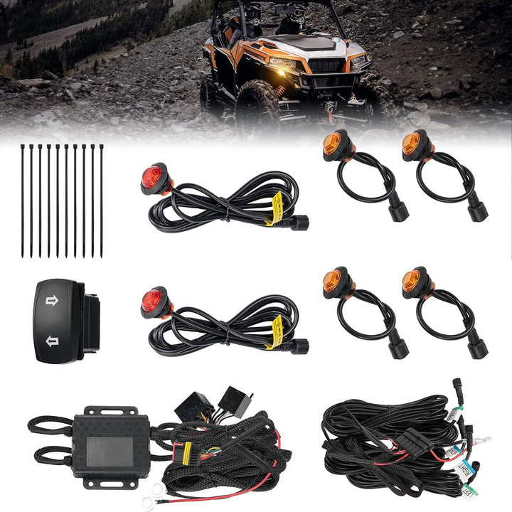 UTV Plug & Play Turn Signal Kit for Can-Am | Polaris | CFmoto | Honda