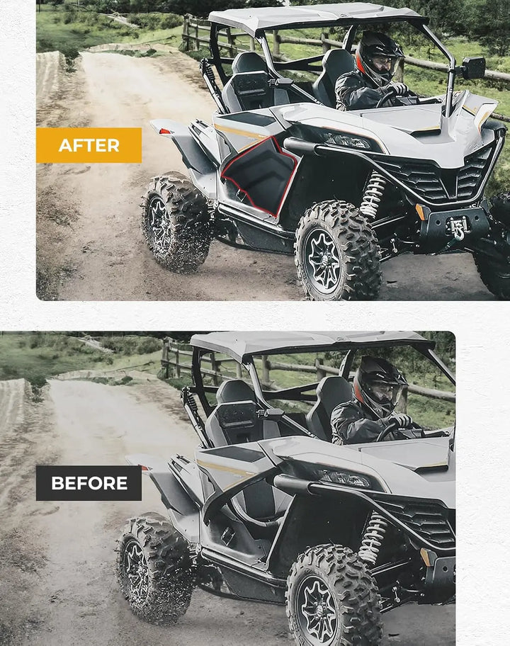 Plastic Lower Doors Inserts for CFMOTO ZForce 950
