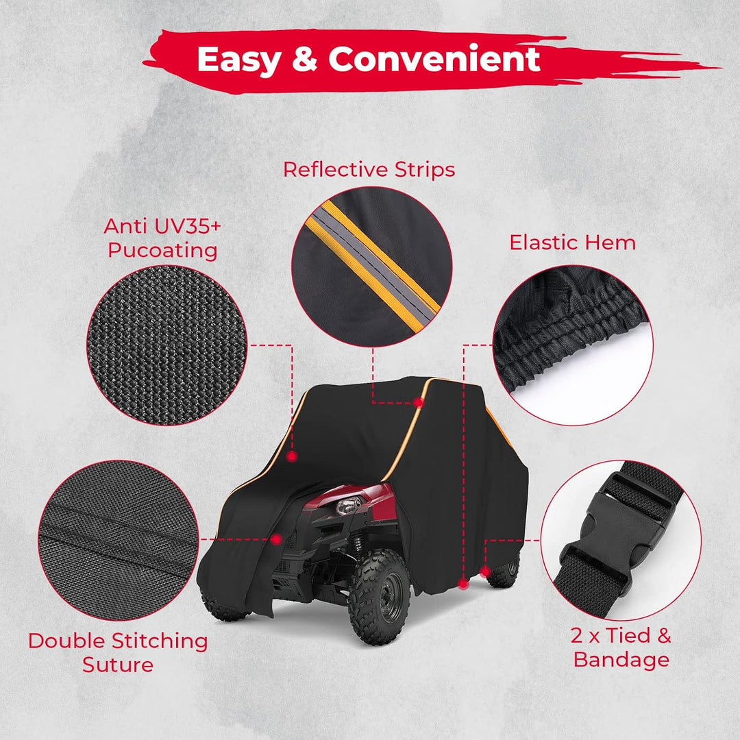 UTV Rain Sun Dust Storage Cover for Polaris Ranger RZR