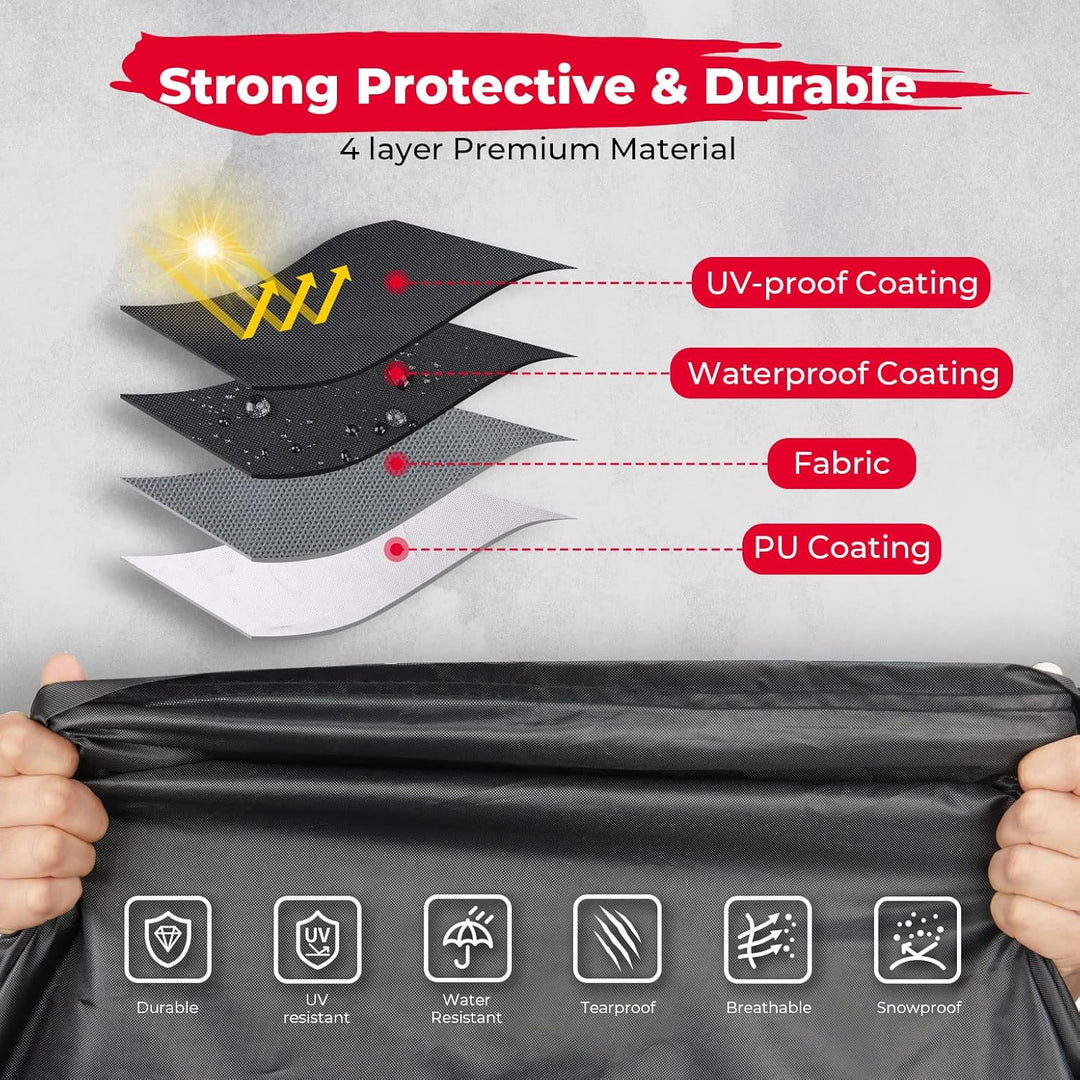 UTV Rain Sun Dust Storage Cover for Polaris Ranger RZR