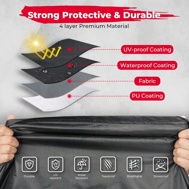 UTV Rain Sun Dust Storage Cover for Polaris Ranger RZR