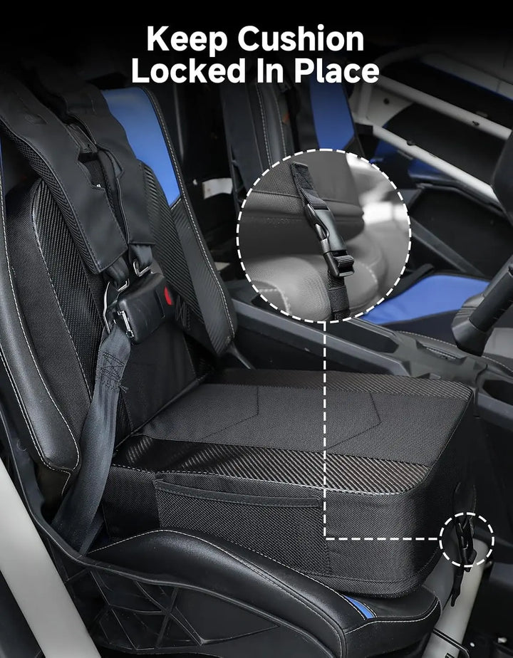 KEMIMOTO 5" UTV Universal Fit Seat Cushion for Smaller Riders