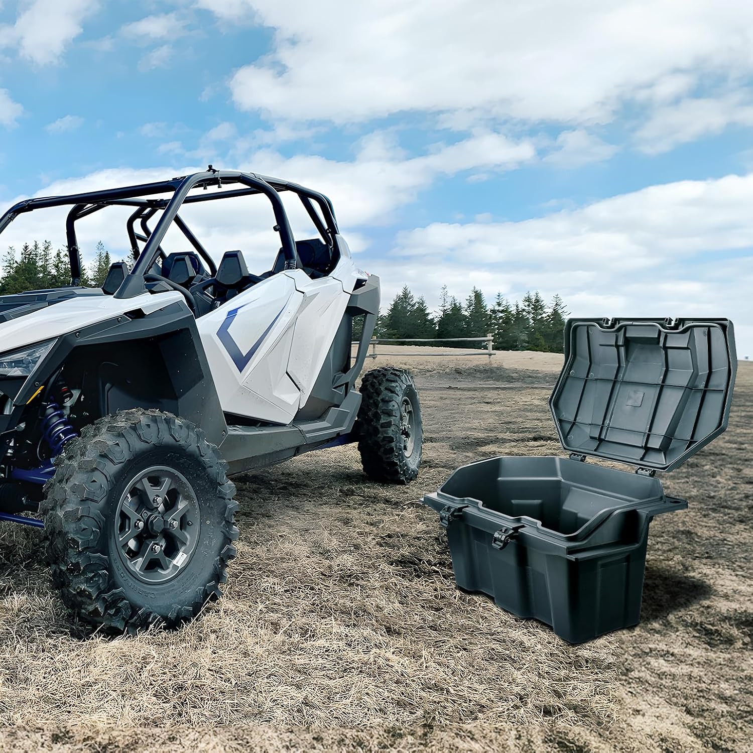 73 QT Rear Storage Bed Box for Polaris RZR PRO XP / 4 (2020-2026)