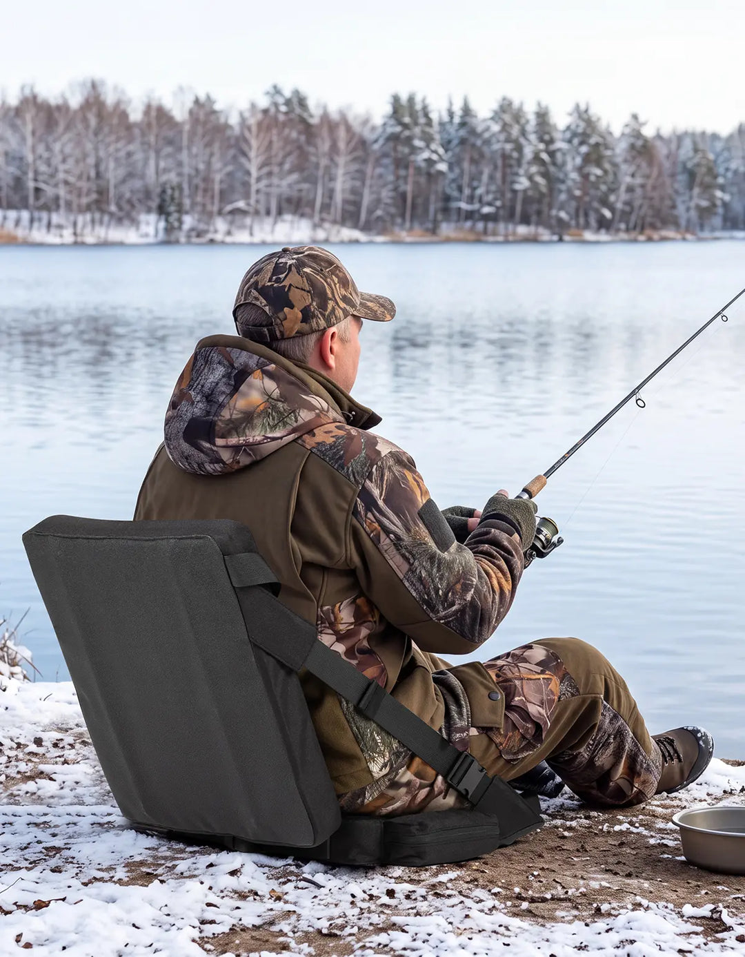 Heated Hunting Seat Cushion with 10000mAh Battery