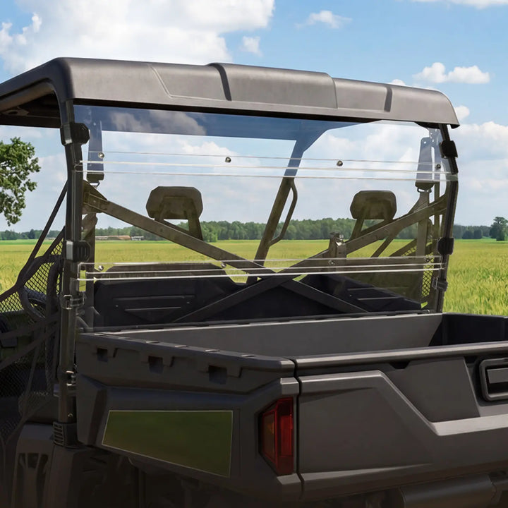 Hard-Coated Scratch-Resistant Rear Windshield for Polaris Ranger 570 Full Size / 800 / 800 XP / Crew2012-2025