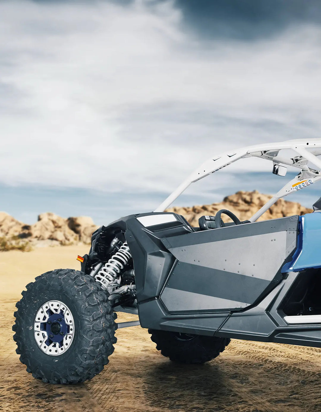 Set of Aluminum Front Full Doors for Can-Am Maverick X3 and X3 Max