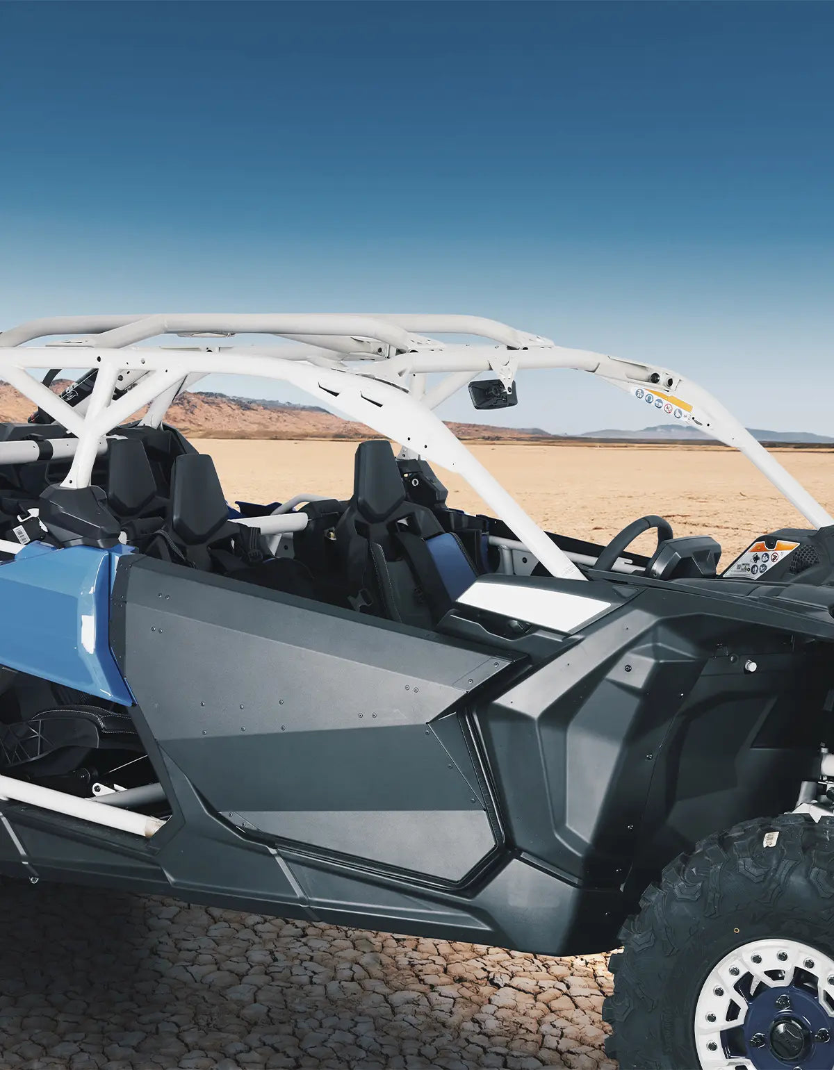 Set of Aluminum Front Full Doors for Can-Am Maverick X3 and X3 Max