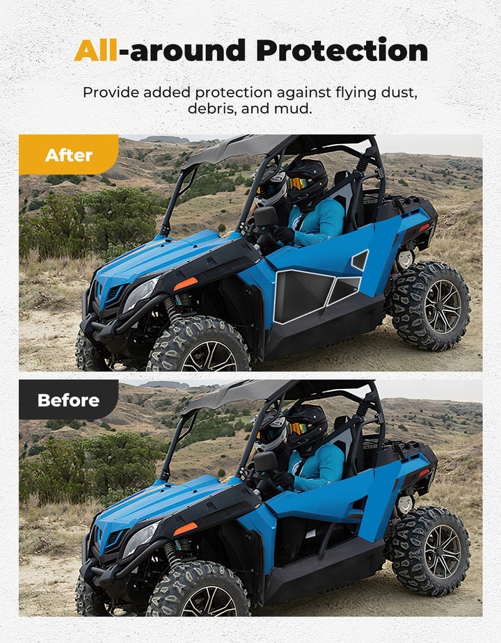 Lower Doors Inserts for CFMOTO ZForce 500 | 800 | 1000