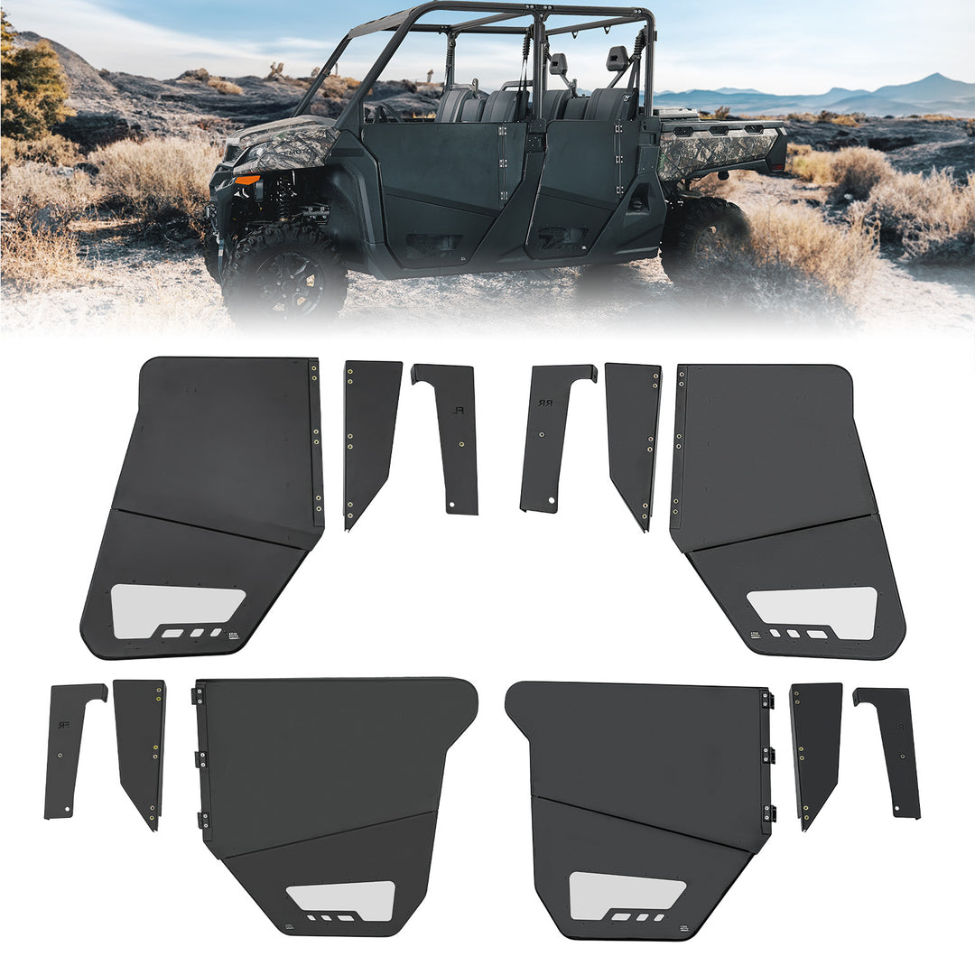 Aluminum 4pcs Half Doors for CFMOTO Uforce 1000XL 2022-2026